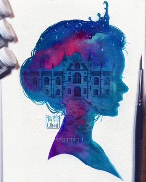 Qing Han Instagram - 👑✨
The painting I did for the cover of the book "Undercover Princess" by Connie Glynn, with penguin publishing UK~
~
The building definitely took the longest haha @-@;;; I don't think the book's coming out til Nov but I got the okay from my editor to post this 😁💕~
•
•
•
On a persona note, persona 5 is so addictive. I spent all of the long weekend just playing. It doesn't help that I'm a bit of a grinder lolol~ I'm 50 hours in and not even halfway through though ahhhhh 😵