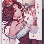 Qing Han Instagram – 👑♥️Queen of Hearts ♥️👑
•
•
•
Thanks for coming to the stream for this guys~~ I pretty much did almost all the colours on stream, I think? Now I just need a good webcam so I can stream the pencilling part too, one day…
I dunno why I keep posting on days I gotta go to rehab lol…I’m so tired argh. Saaaave meeeee I don’t wanna goooooo 😂😭😭….also to the doctor’s appointment afterwards….u_u;;
•
•
•
#art #illustration #aliceinwonderland #queen #skull