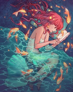 Qing Han Instagram - "Daydreaming ✨🐟"
•
•
Thank you guys for 2 Mil followers omfg 😱😱😱
I'd love to be verified by @instagram by now tho 😂😭😭 pleaseeee~~
Also, thank you guys who came to my stream to watch this get slowly painted hahaha~ I spent so long on this ahhh I hope you guys like it 😭😭
Gotta go to rehab soon so that's funnnnnnnnn haaaahaha....
•
•
#illustration #mermaid #surreal #fish #art
