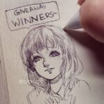 Qing Han Instagram – Please take my video of a ball-pen sketch as consolation for peeps who didn’t win (つД`)ノ~ I always feel bad for people who don’t win (cause I also never win anything lol) but I can’t give to everyone ;-;~ thank you guys all for participating!
•
•
•
So the winners are: 
@onlyou718 who wanted #2
 
@thyalemuriphi who actually wanted #1
so it works out! Yay!💕🎉
I’ll be DMing you guys. I’m gonna give you guys a week to respond, and then I might choose someone else…😅~
•
Again, thank you guys so much for following me. I’ll try to have more giveaways in the future, though I might choose another method so I wouldn’t have to go through 13,908 unique users 😆💦💦
•
I also tagged on a random video of me just because. Look how cool the filter is~ 🌙✨✨ sorry my face takes away from the magic but still 😂~ (App for the filter: B612)
Ps. Please ignore how bad my handwriting is 😀😂~
•
Music – Sunday by Yozoh