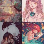 Qing Han Instagram – My fav 4 of this year ✨ which one’s your fav? 
Things I accomplished this year: didn’t die during heart surgery.
…
..
.
That’s about it? Lololol I mean that’s pretty good I guessss if the worst thing is to just die. Lmao.
Tbh tho I was gonna do a fav 9 this year (I’m not too into the #bestnine stuff after years of that haha), but then I realized….I had pretty much just enough for 9 squares…I drew so little this year…honestly that made me so depressed 😭😭
This year made me so pessimistic and even nihilist lmaoo. I can’t even really “look forward” to next year cause I’m too scared to hope for the best lol. I feel it’s better to just prepare for the worst 😂😂. But I’m not ready lmfao 2019 don’t kill me okay??!😂😂😂
happy New Years guys 😂🎉🎉🎊🎋
•
•
#art #illustration #2018