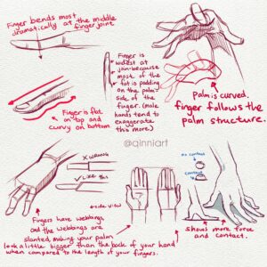 Qing Han Instagram - A new collection of hand references and some old hand tutorial ✌️😆
•
I love drawing hands~! Any body part you love to draw? Or even have trouble drawing?
•
I didn't actually plan on colouring them but here we are xD~ the tutorial's old but I stand by these tips still. I've just refined (I hope lol) the way I draw hands now.
Feel free to use for practice.
Tip: do 10 hands for 20 days and you'll improve them for sure!
I used to have trouble drawing feet but after doing 100 of them, I got much better and faster at them. And don't forget, you have your very own reference right at your fingertips. Get it? Haha....sorry 😂
•
Hope you guys find this useful and have a good holiday 😄
#tutorial #hands #fbf