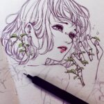 Qing Han Instagram – 🌱
Work in progress~~ redrawing an old thing 😁
I’m sorta back~! Now that I’m pretty much done playing most of Zelda, I’m finally sorta drawing outside of work again 😆~
…
I might be getting persona 5 though. Omg Dx. I gotta work on my self discipline……someone stop me. Why do the reviews look so good??!