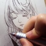 Qing Han Instagram – ✏️🌸
Just a bit of a process from a drawing I did while hospitalized. Debated with myself if I should post this or not but since I got nothing else…haha…
I’m working on a book cover right now when I’m not resting (and I rest a lot lol) so I don’t have anything to show yet, sorry XD~
Music: Junichi Kamiyama – poetry of wind
Pencil- platinum Japan pro-use 3, but the tip bends easily so if you drop it, it may break…not sure if recommend? Lol