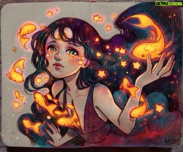 Qing Han Instagram - 【💓】 • • • Haha alright, I really tried doing a depth mapping on a coloured drawing (pikachu didn't work out...I accidentally shut everything off without saving anything..lost all my work 😭) This was pretty hard. I kind of want to try doing more pro 2d - 3d mapping now, but...haha so time consuming. Also, insta's video uploads are still really crap quality... • 3D mapping done on www.depthy.me music by Junichi Kamiyama, Japan Current