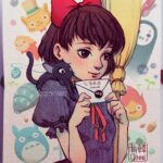 Qing Han Instagram – Just a throwback Kiki as a cover for my ghibli papercraft collection. 
Also, Miyazaki-sensei’s birthday was on the 5th, so 2 birds in one? 😆
•
These are just the ones I’ve put together so far, I still have a few kits lying around. I find these really de-stressing for me, but I think I might be hurting my back a little doing then hahaha…the pieces are sometimes so tiny that when I drop it on the floor I need to spend 5 minutes looking for it 😂.
•
These are the Ghibli Miniatuart kits, you can find them on some Japanese hobby sites; I bought a bunch from Bento and co when they were having a blackfriday sale haha 💸💸💸. But amiami, hobbylink Japan has them as well and they’re reputable sites which I’ve also ordered items from. Google can help too xD~
Song: Wine by Suran
#tbt