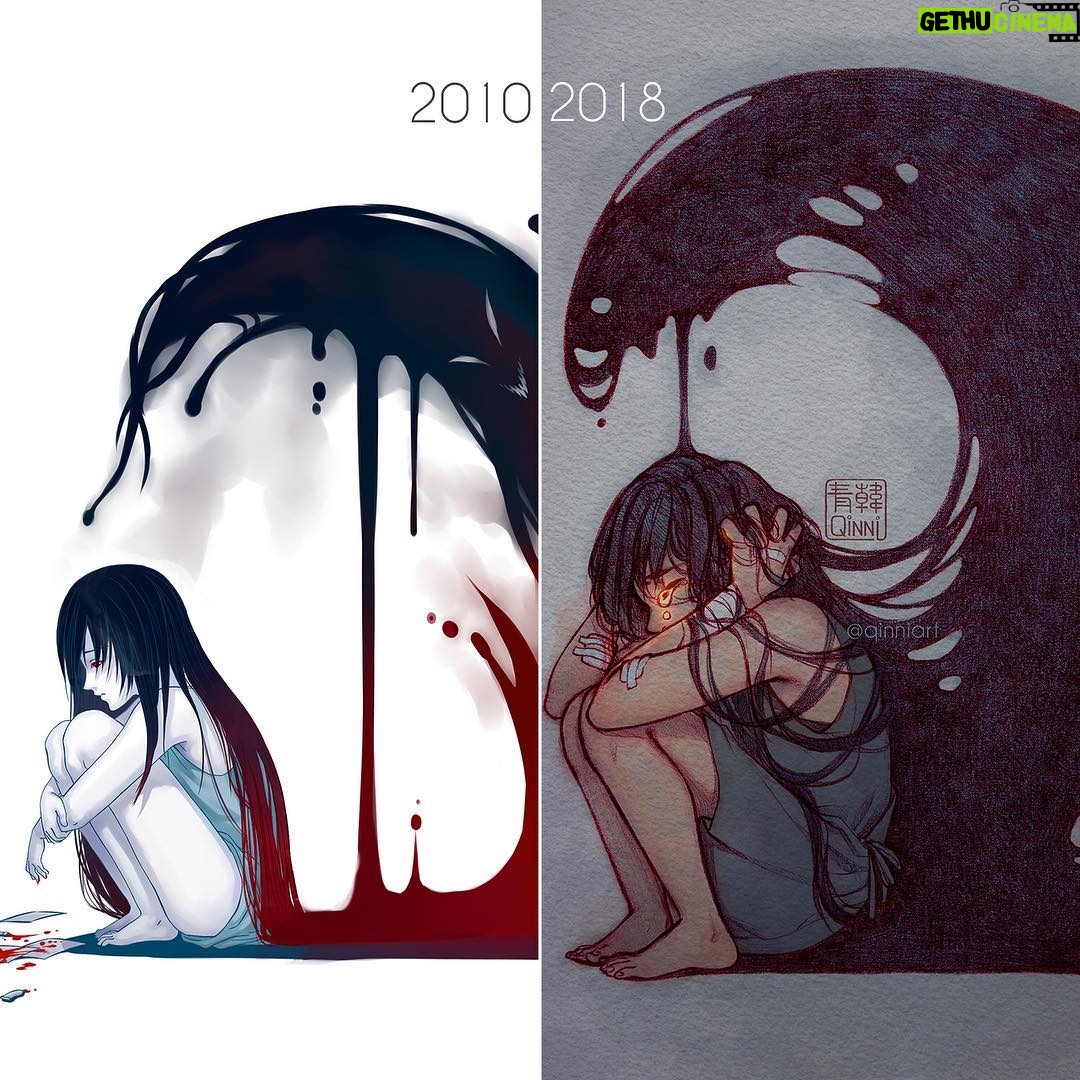 Qing Han - 260.5K Likes - 2010 vs 2018
•
•
•
This is an old idea I decided to redo; I actually started this before I was hospitalized, and finished in the hospital lol. I guess I felt the despair more in the hospital...? Haha..
•
Sorry, I've got nothing new haha~ still recovering slowly D;.
I'm going to go see avengers next week though, I'm so excited! Gonna go early and leave after everyone else leaves so I don't break from people running into me lmao~
#illustration