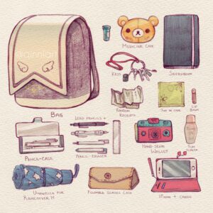 Qing Han Instagram - #meettheartist finally~ 
Scroll sideways to see closeups and what's what in my bag (●°u°●)​ 」
•
Ah I forgot to put my age, which is 27 #FeelingOld ಥ_ಥ~  how old are you guys? (=ﾟωﾟ)ﾉ
•
•
My skirt can actually light up hahaha~ it's a hassle to wire together but it looks really pretty  ___ ~ the Cardcaptor bag you can get on eBay I think?
•
But anyways~ I'm so late to these bandwagons hahahahaha~ I was tagged like at least half a year ago 😂.
Ps. Apologize for spelling pho wrong haha~ it was hard to see on the screen so I assumed wrong @-@;;