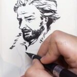 Qing Han Instagram – “Winter is coming”
•
Classic ned picture haha~ ref used. some brush pen practice.
Also it looks like I still know how to draw men so yay. Lmao jk men is easy I just prefer drawing girls 😙
Just a 15 minute doodle~✒️
Also, just a heads up, I think old white men with beards and tall noses all look, uh, pretty similar. Sorry, lol…I mean, I can tell them apart if I really tried, but…yeah…it’s just a fast doodle xD
•
Music:
Game of Thrones theme
composed by Ramin Djawadi
sung by Adrisaurus on YouTube
Lyrics by Karliene
•
#gameofthrones #nedstark