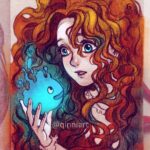 Qing Han Instagram - Calcifer as a will-o-wisp and Merida. A little cross-over that just stuck with me and wouldn't let go last year xD~ 💠 Throwback, cause I went Pokemon farming today~ finally caught enough charmanders for that Charizard~! 🐲~ My ankle's not been taking kindly to me running around all the time and I don't know why >__<;; it gets so sore and a little painful. dunno if I should ask my family doctor about it or not either...I'm hoping it'd just go away if I rested...😅