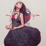 Qing Han Instagram – Empty ⭕️
•
•
•
So I took a break from social media for about a month. This really just was a doodle for myself and I wasn’t even going to post it, but you know how sometimes messy doodles just kinda solidify… Well, anyways, stress got the better of me and I pretty much had to shut down and do something else for a bit. And by something else I mean nothing of significance at all lol.
I wish things had gotten better, but it hasn’t…my mom’s white blood cell count actually LOWERED, and she still insists on working -__-;;. My granddad’s tumour has…migrated… I’ll need to go back to China soon to see him. My mom’s preparing me for the worst and it’s kinda all just happening at once? The doctors here are thinking of sending me to the Mayo clinic in the US because my heart disease is so unusual, and the scar is STILL growing according to the CT reports…And US medical fees are so much I dunno if I’d wanna go or just die and save some money for my aging parents 😂😂
Anyways, I’m not sure how “back” I am, but I’m trying to get back to art and maybe draw my stress out haha…but tbh it felt better gaming and not thinking about anything. Haha, sorry, I feel like every time I post online it’s always so negative. I wish I was more positive these days~ Well, I’m more positive when I’m gaming and cooking? Lmaooo~~ I’m gonna go water my plants.
Thanks for dropping by and sticking w me :) 💕