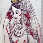 Qing Han Instagram - Queen 💁🏻💉 ~~ Pfft, and people say I don't draw people smiling...😂~ Edit: lol guys, I drew this in 2015. Sherlock special aired half a year later fyi. I'm obviously psychic 💁🏻 Throwback. haha sorry I'm too slow at sketching to show anything worthwhile. Plus, you know, been outside and stuff. Recovering today though so I've been just resting at home after work. I'll probably post a wip later which I'll delete in a few weeks or something 😆~ FAQ/tutorial acc: @qinnih