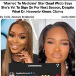 Quad Webb Instagram – Baby they down to @thejasminebrand turning up! Calm down calm down. Contracts just went out not even 5 days ago. Let the people at least check their emails, run to the grocery store, cook a meal, do laundry, wash the cars, clean up the house or something before jumping to conclusions. 🤦🏾‍♀️🤣 This is one time I agree with TBH