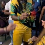 Quad Webb Instagram - Partying with Jamaica’s Living Legends @1unogeneral and @chrisgayle333 was a time 🔥🔥🔥🇯🇲