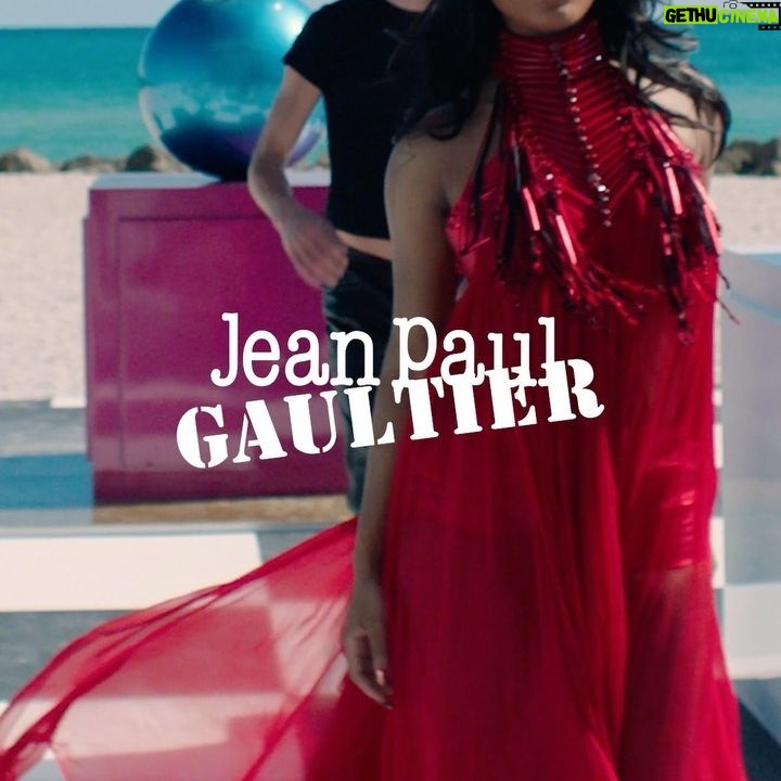 Quen Blackwell Instagram - just a lil GAULTIER CAMPAIGN for the holidays #jpglovesmiami #artbaselmiami2021 #jpgholidays