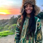 Quen Blackwell Instagram - I went to the woods for my bday…would HIGHLY recommend 🐛🐛