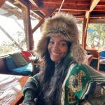 Quen Blackwell Instagram - I went to the woods for my bday…would HIGHLY recommend 🐛🐛