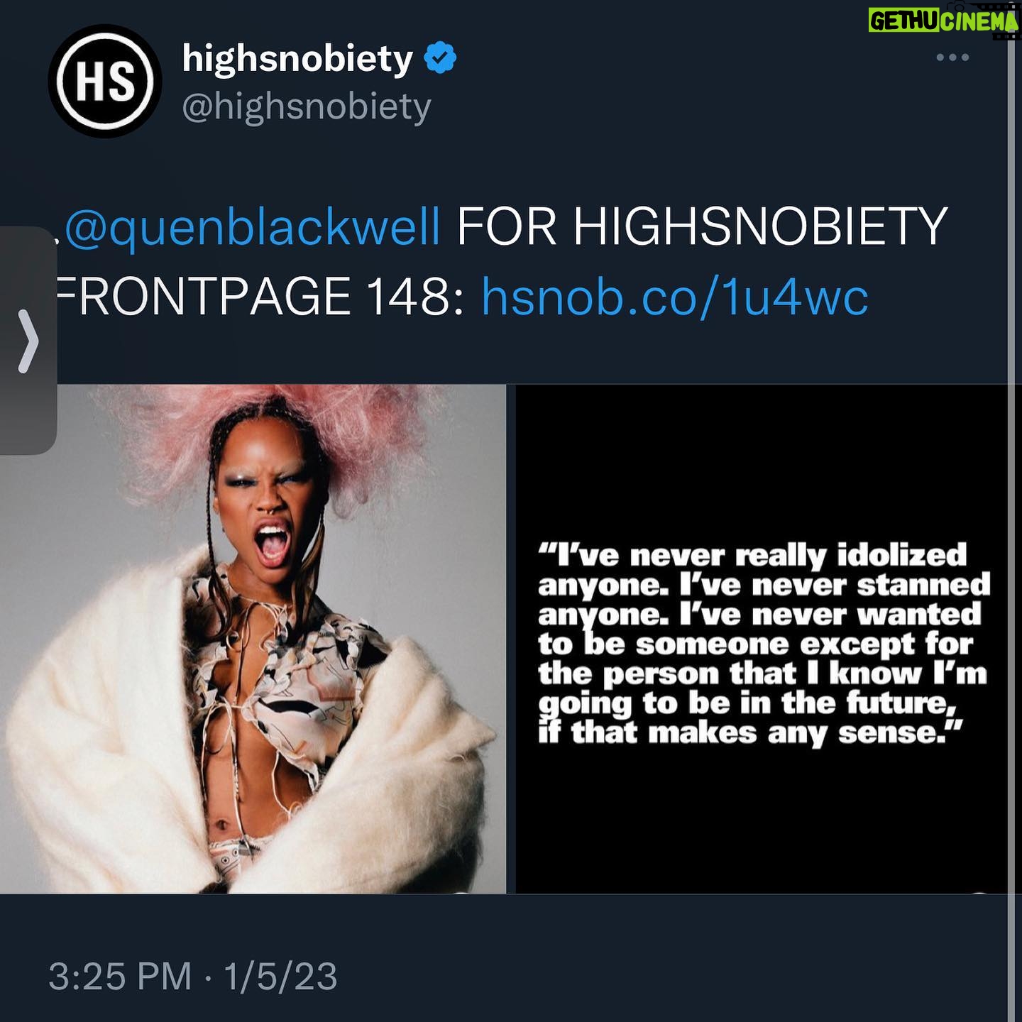 Quen Blackwell Instagram - I’m so proud of myself y’all. thank you so so so so so much omg dream COME TRUE.