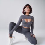 RAYE Instagram - I am very very grateful to @hm_move & the entire lovely team for having me, for giving me a comfortable space to embrace my natural shape and making me feel so special in the process. 🫀❤️ (humbled to be part of this w the most legendary @iamzlatanibrahimovic thanks for showing me the ropes) 🤓🏋🏽‍♀️ #HMmove #howeveryoumove
