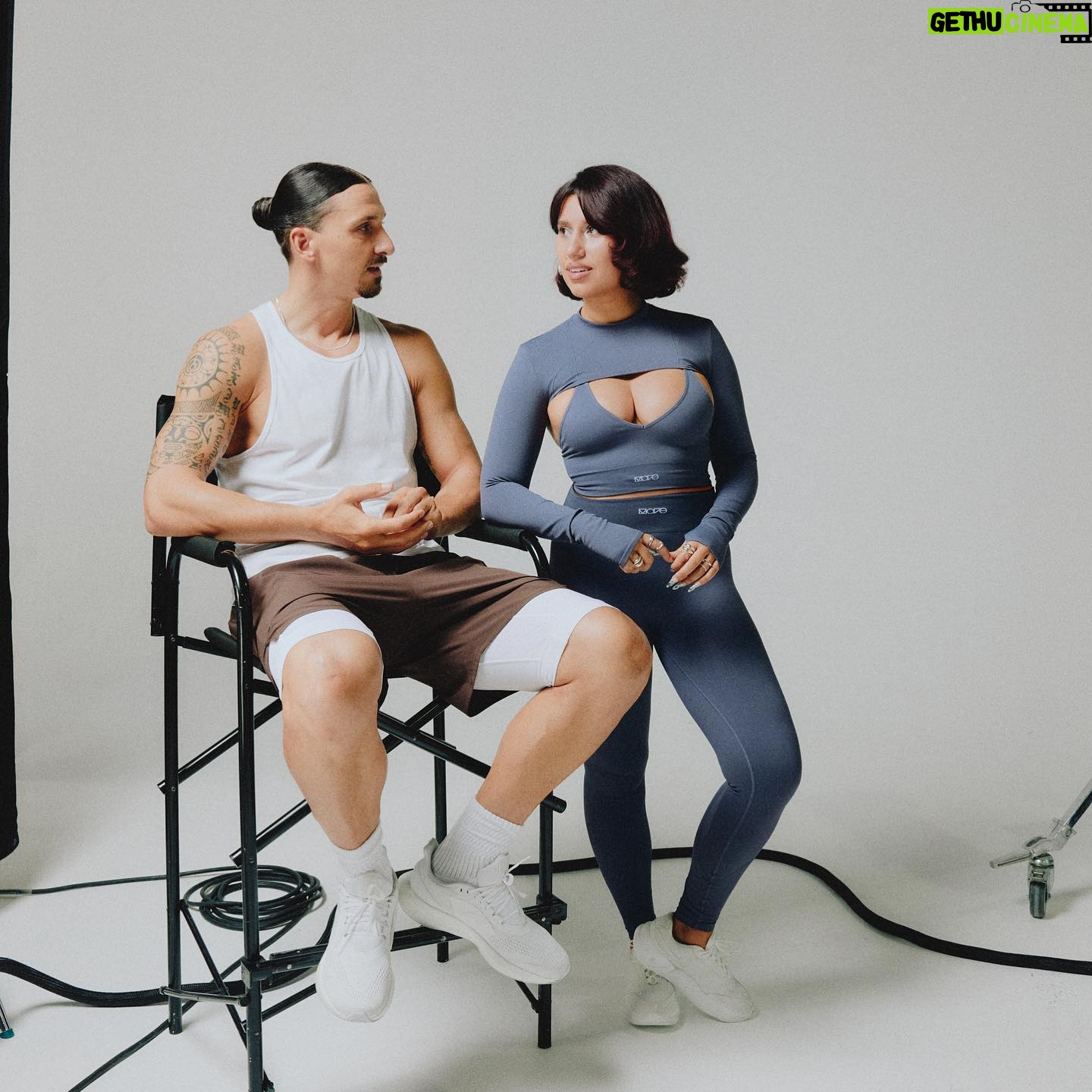 RAYE Instagram - I am very very grateful to @hm_move & the entire lovely team for having me, for giving me a comfortable space to embrace my natural shape and making me feel so special in the process. 🫀❤️ (humbled to be part of this w the most legendary @iamzlatanibrahimovic thanks for showing me the ropes) 🤓🏋🏽♀️ #HMmove #howeveryoumove