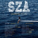 RAYE Instagram - I am so grateful to @sza for allowing me this moment 🛟 🆘 can’t wait to sing my little heart out and can’t believe I get to watch her show for free 13 times 🥹