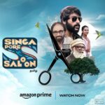 RJ Balaji Instagram - #SingaporeSaloon streaming now on @primevideoin ❤️