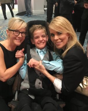 Rachael Harris Instagram - I sure am going to miss this little guy 💙

We said goodbye to the perfect soul of  Michael Hines yesterday. 
The celebration of his life was beautiful and no one could contain the tremendous outpouring of love for this boy.

Michael radiated joy. 
His smile infectious. 
His love of happy, pop music and dancing ….out matched. 

Michael was a gift to everyone with whom he came in contact.

I am forever grateful @_cherylhines invited me to co-host the annual @ucpofcentralflorida fund raiser years back.  Every year Cheryl and Michael’s family joined him, celebrated him at this event all about kids just like him or similar. All about people giving to kids with different learning abilities.
Getting to understand these highly capable kids would later prove more than helpful in my own life with my own littles. 

I believe there are no mistakes.  And it was no mistake why I was there. 

You truly fulfilled your purpose on this earth Michael and I cannot thank you enough for what you’ve given me. 

Michael will live on in the children who received his healthy organs that he donated.  These children will take with them all the  love that went into every aspect of Michael’s being. 

So much love to everyone whose life Michael has touched💙

Rest in love Michael

I so love you♥️