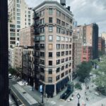 Rachael Harris Instagram - I have stayed @smythtribecany many times over the years when I visit NYC. It feels cozy and fresh and intimate. Here is a few pics from my recent trip to the city. The view from my room is perfect and I always enjoy relaxing, meeting friends and checking some emails in the beautiful lounge. It checks all the boxes for me, love the staff, most of all, and their kindness. Thank you @smythtribecany I will always be back☀️💛☀️