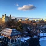 Rachael Harris Instagram – Winter walk with my hubs. Central Park.