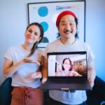 Rachel Bilson Instagram – Our honorary 4th member of the broads, @bobbyleelive our first double down… today on @broad_ideas_pod. He loves holding @obliviaallen 🩵 link in bio.