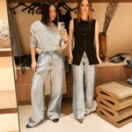 Rachel Bilson Instagram - DISSH 🖤 LA previewing the @dissh global VOL SS 24 collection with bestie @rachelbilson ( you guys it’s sooo good 🙌🏽) and beyond excited to finally meet founder and CEO @lucyhenryhicks the brand’s dream of a team 🌟