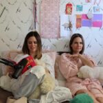 Rachel Bilson Instagram - This week we got to talk to the beautiful Becca Tobin! You probably already love her from the LadyGang podcast. She gets the realest with us. AND we had too much fun reading their new book Lady Secrets. As you can see. @becca @theladygang @rachelbilson @wobby_wob @obliviaallen
