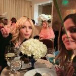 Rachel Bilson Instagram - Such an amazing night with @rodarte, @kateandlauramulleavy and @laprairie also special shout-out to the best blind date ever @kiernanshipka 📸 @photobyjennajones 💗