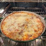 Rachel Bilson Instagram - Pregame before 🦃 Layered, sauce, spaghetti, ricotta mixture, homemade meat sauce, more spaghetti topped with mozzarella then baked ❤️
