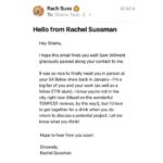 Rachel Brosnahan Instagram - Bursting with pride for our gal @rachsuss who, after 10 years (!!!) of relentless hard work, opened @suffsmusical on Broadway Thursday night. We laughed, we cried, we met the great @malala. We were blown away by the entire team led by our pals @shainataub, @silverleigh, @jenncolella and @nikkimjames. It feels like a miracle when anything gets made at all, let alone makes it all the way. Feeling very lucky and inspired to have had a front row seat to this journey. Don’t miss it!