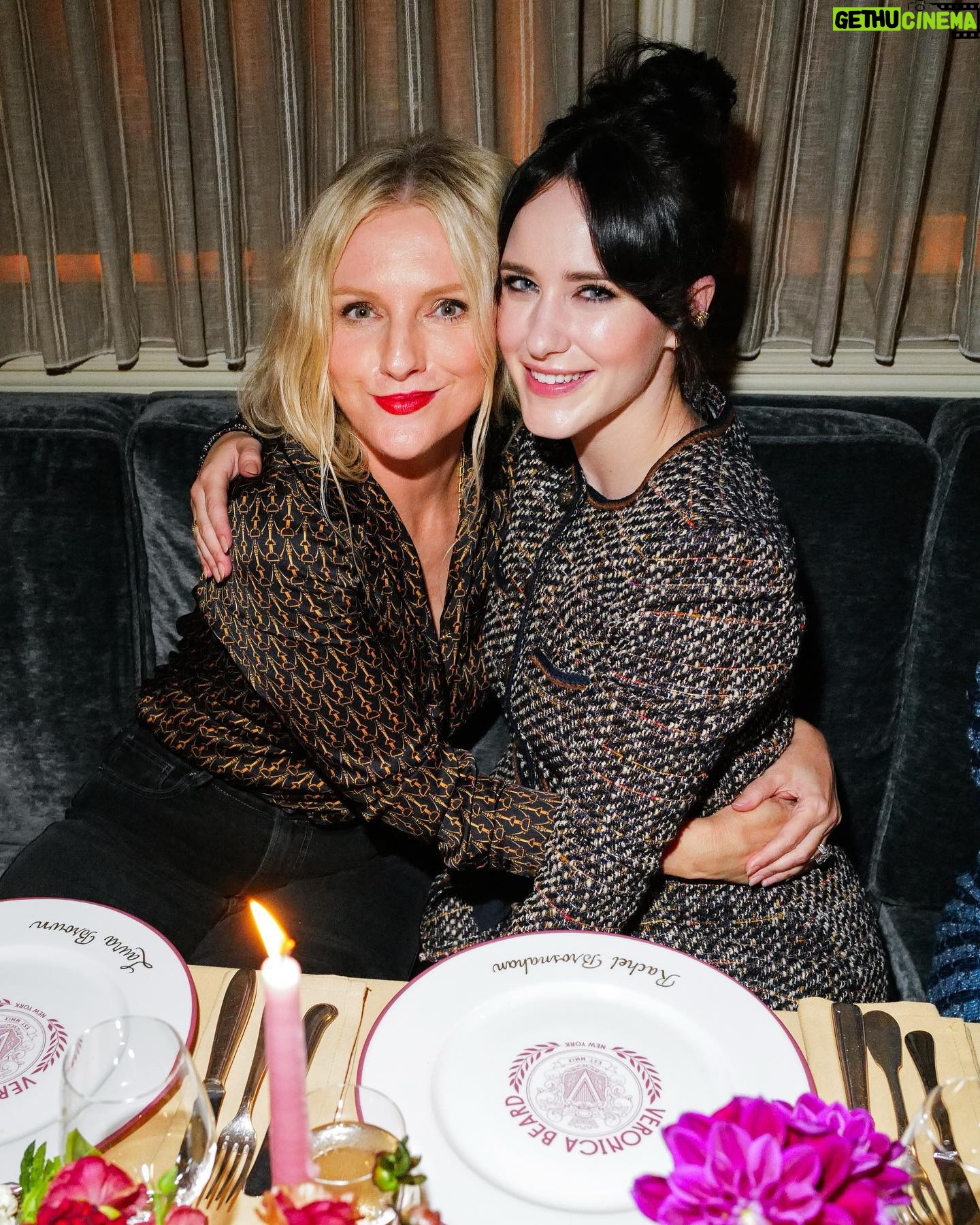 Rachel Brosnahan Instagram - Date night with lil sis big sis of my dreams @laurabrown99 to celebrate the sissies (in law) of @veronicabeard 👯♀️👯♀️👯♀️