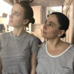 Rachel Brosnahan Instagram - Grateful to be closing out this chapter with the ketchup to my mustard, the pie to my cake, my dearest Smidge, @alexborstein. And look at the company we get to keep! Thank you @sagawards. No greater feeling than being honored by your peers.