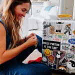 Rachel Hollis Instagram - Adding my tour sticker to my sticker collection made my whole freaking day!! Salt Lake City, I can’t wait to see you tonight! 🥰