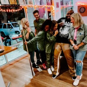 Rachel Hollis Instagram - Shout out to this small —but very mighty— team! Weekend 1 of tour is done and done. 

Birmingham and Charleston thank you for launching us with ALL the love and energy. 

This weekend we’re in CHICAGO area   ST LOUIS area and now that we have some idea of what we’re doing… weekend 2 is about to be 🔥

RachTalkLive.com