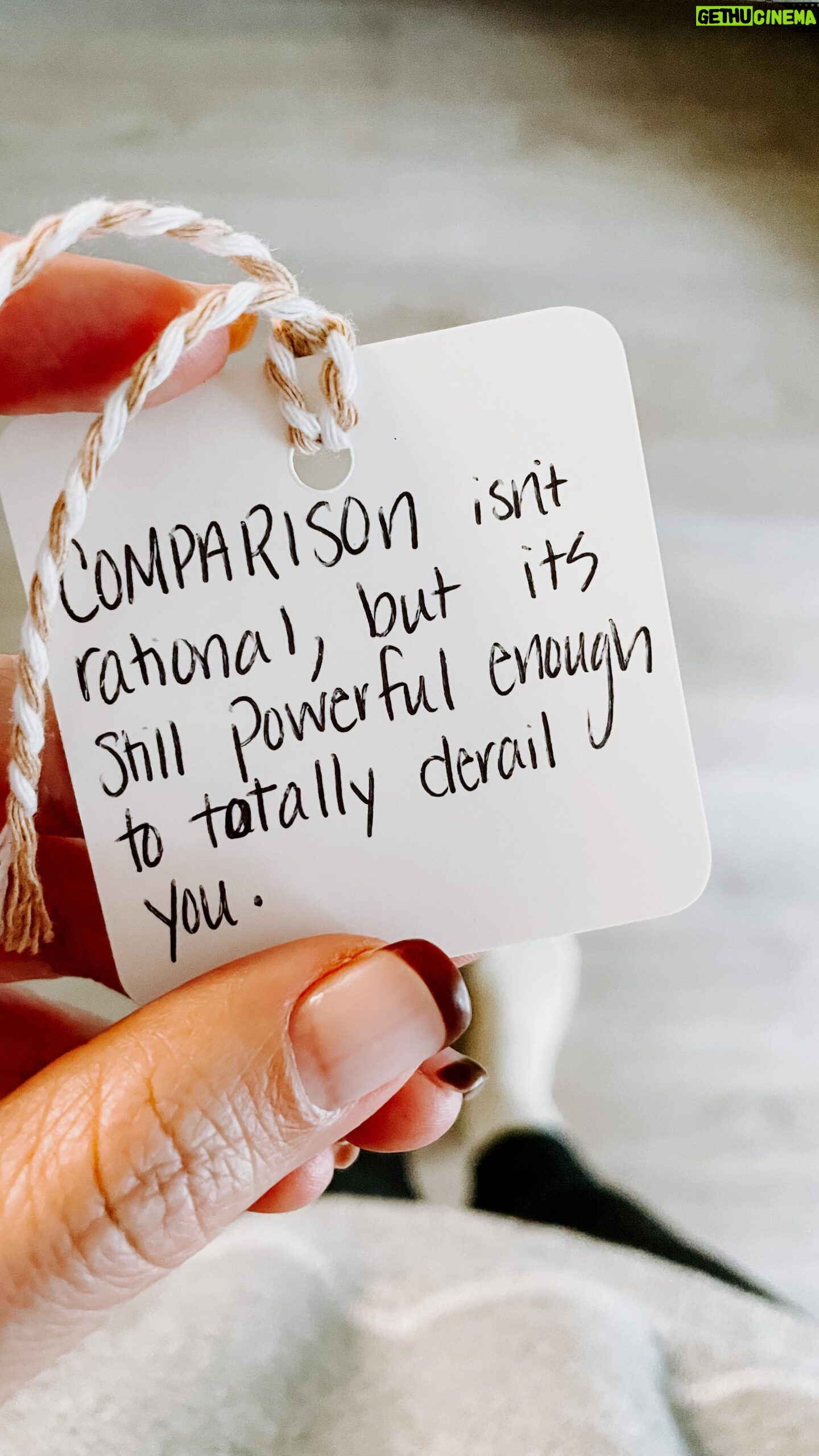 Rachel Hollis Instagram - EP 372: COMPARISON robs you of joy, momentum, confidence and faith in yourself… and at one time or another I think we’ve all fallen victim to it. In the newest episode of the show I’m talking about how navigate away from the comparison game and also, what I do if I accidentally get triggered into a comparison spiral. Listen in wherever you get your pods 🎙️