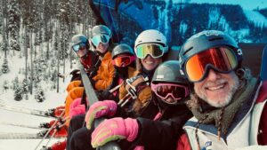 Rachel Hollis Instagram - Ski Fam on 3!