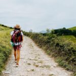 Rachel Hollis Instagram - I’ve dreamed of walking the Camino de Santiago for YEARS but couldn’t figure out how to pull it off with four kids (The 500 mile pilgrimage typically takes at least 40 days) But, for the first time ever, all my kids are at summer camp at the same time!! So I realized —while not conventional— I could take on the Camino in stages. So… Flew to Spain and started walking. 20 miles. Then 13 miles. Then 16 more. Drank a lot of espresso. Ate a lot of bread and cheese. Stayed the night in Pensions. Drank more coffee. And beer. And pintxos… so many pintxos. Broke out in tremendous blisters and hives (more on that later) kept freaking walking. Ancient roads from the 1100’s. The most beautiful Basque Country you can imagine. One million cowbells tinkling as you pass. Random strangers who offer you coffee and invite you in to use their restroom. Buen Camino! So hard. So good. So grateful. Gracias por todo. Eskerrik asko. What a memory! ✨ Until next time… #caminodesantiago