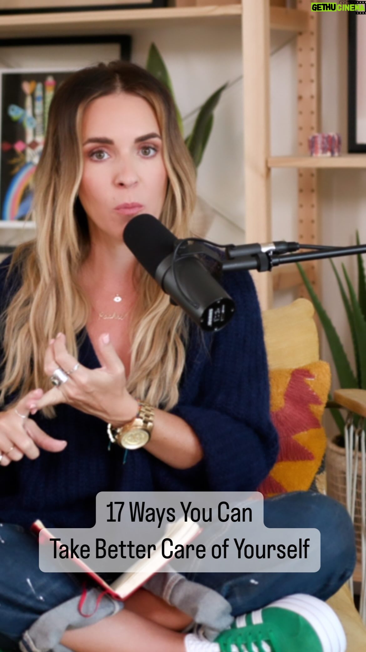 Rachel Hollis Instagram - EP 508: 17 Ways You Can Take Better Care of Yourself! Yes… 17 different ideas about what you can do today to improve your health, your mood and practice self care. Talking about everything from supplements to nutrition to energy vampires and *ahem* number 17 😊