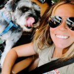Rachel Hollis Instagram - I get all my babies back from summer camp tomorrow, but I got the fur baby back today! 🥰