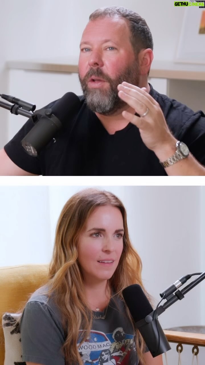 Rachel Hollis Instagram - EP 416: When Jack and I found out that @bertkreischer was coming to hang, we SCREAMED— we were so excited! His stand-up specials make me laugh so hard Im simultaneously laughing/crying and peeing my pants (just a little). The actual real-life hang was SO much better than anything I could have hoped for… 2 hours of stories and jokes and tears and a whole lot of gratitude for the twist of fate that allowed this moment in time. Listen in wherever you get your pods 🎙️ share the episode with your favorite meathead / frat boy