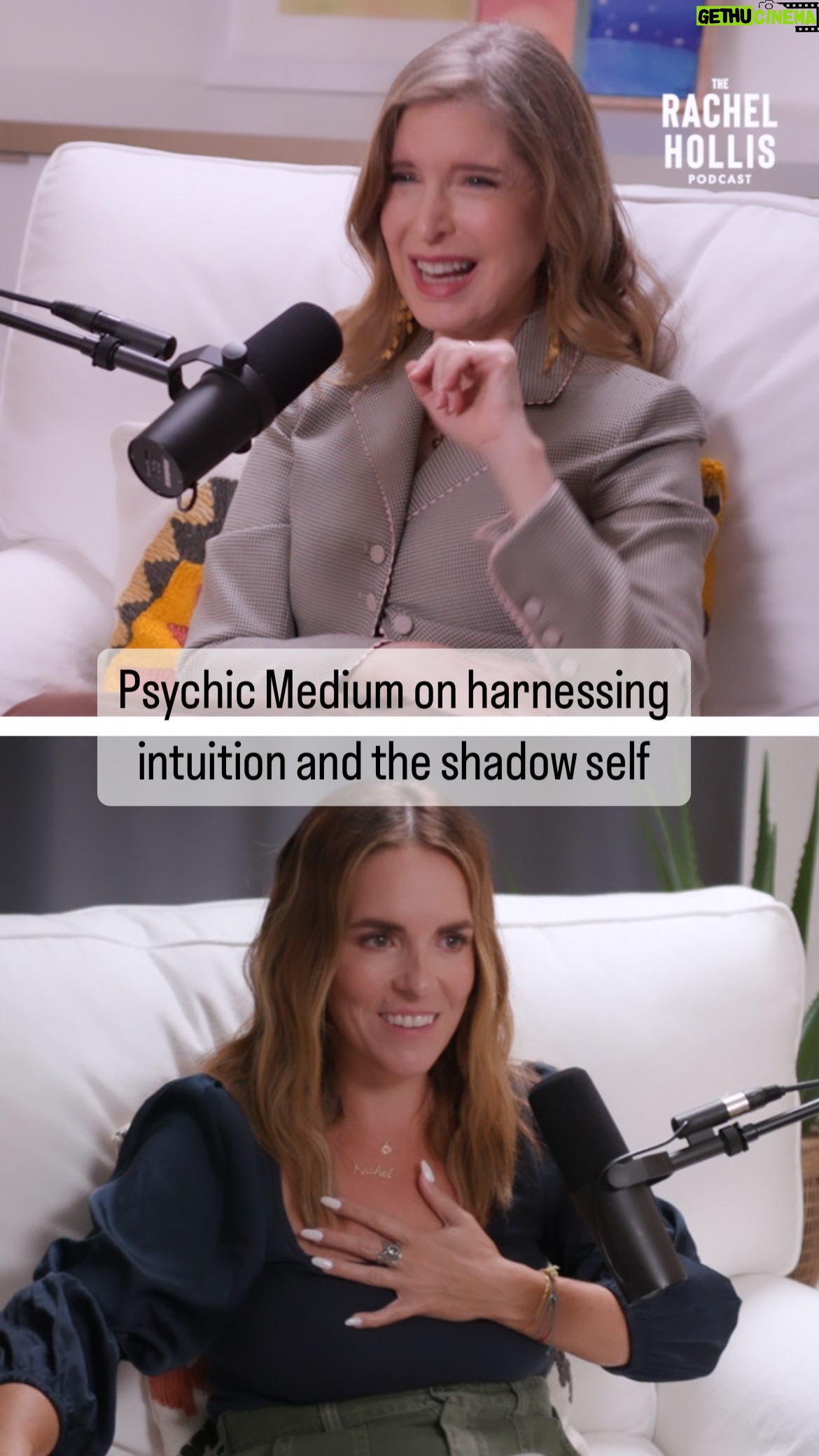 Rachel Hollis Instagram - EP 485: Psychic Medium @lauradayintuit has been advising Hollywood’s biggest stars and Fortune 500 CEO’s for decades. Today she joins me on the podcast to talk about how we can better harness our intuition, how different personality types can process difficult emotions, what shadow self is and why we shouldn’t be afraid to hold space for every part of ourselves. Listen in wherever you listen to your podcasts ✨