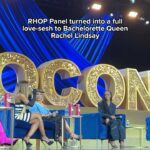 Rachel Lindsay Instagram – All the love for @therachlindsay 💞👑 #BravoCon #RHOP