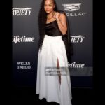 Rachel Lindsay Instagram – Grateful for an inspiring evening at the @Variety Power of Women event, where the incredible strength of women was on full display. 

I am inspired by the impactful work and generosity of these incredible ladies, and motivated to continue to do more for my community– because there’s always room to contribute and make a difference. 

That’s the #PowerOfWomen 💪🏾

Thank you to @lifetimetv and @variety for an unforgettable night.