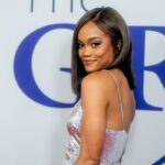 Rachel Lindsay Instagram – It was such an honor being the social media ambassador and presenter for #TheGracies for the second year in a row. ❤️ I left the evening feeling so empowered to share a space with such inspiring and trail-blazing women! Thank you @allwomeninmedia for having me and congratulations to all of the winners and honorees of the night! ⭐️ 

Dress: @halston 
Shoes: @stuartweitzman 
Styled by: @styledbyjuliekozak 
Hair: @ken_kandy 
MUA: @christinabarras