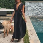 Rachel Lindsay Instagram – Spring Cleaning ✂️

Thank you to everyone that voted for @higherlearning. It’s always an honor to be nominated for an @naacpimageawards. We are so proud of the work that we do 🖤

Hair: @ken_kandy 
MUA: @christinabarras 
Dress: @lidee_woman @litagency 
Shoes: @ysl
Nails: @kiku_nail 
Necklaces: @brilliantearth @child_of_wild @thegivingkeys 
Rings: @davidyurman @cartier 
Bracelets: @tiffanyandco @davidyurman